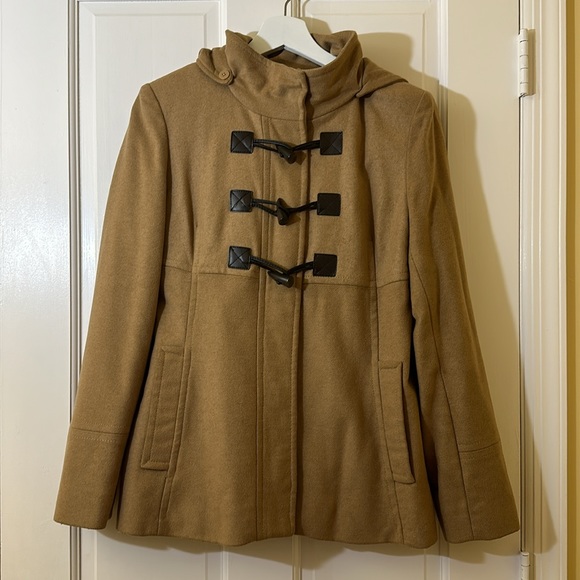 Michael Michael Kors Women’s Wool Jacket Coat Camel Brown - Picture 1 of 9